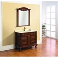 Dawn Kitchen & Bath Products Inc Dawn Kitchen RTM320237-05 Solid Wood And Plywood Frame Reddish Brown Finish Mirror RTM320237-05